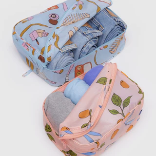 (พร้อมส่ง) BAGGU Packing Cube Set เซ็ทกระเป๋าจัดระเบียบใส่ของอเนกประสงค์ เหมาะสำหรับเดินทาง น้ำหนักเบา พกพาง่าย