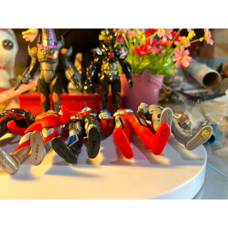 (2) แท้ 💯 5-5.5 นิ้ว บันได งานเก่า หุ่นซอฟ หุ่นยาง อุลตร้าแมน ultraman มือ 2 Bandai - รูปที่ 4