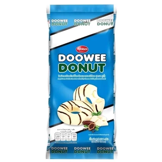 โดนัท ดูวี่ DOOWEE DONUT เนื้อแน่นหนึบ หอม หวาน อร่อย ขนมนำเข้า ผลิตใหม่ 1 ห่อ บรรจุ12 ชิ้น มี 3 รสชาติ