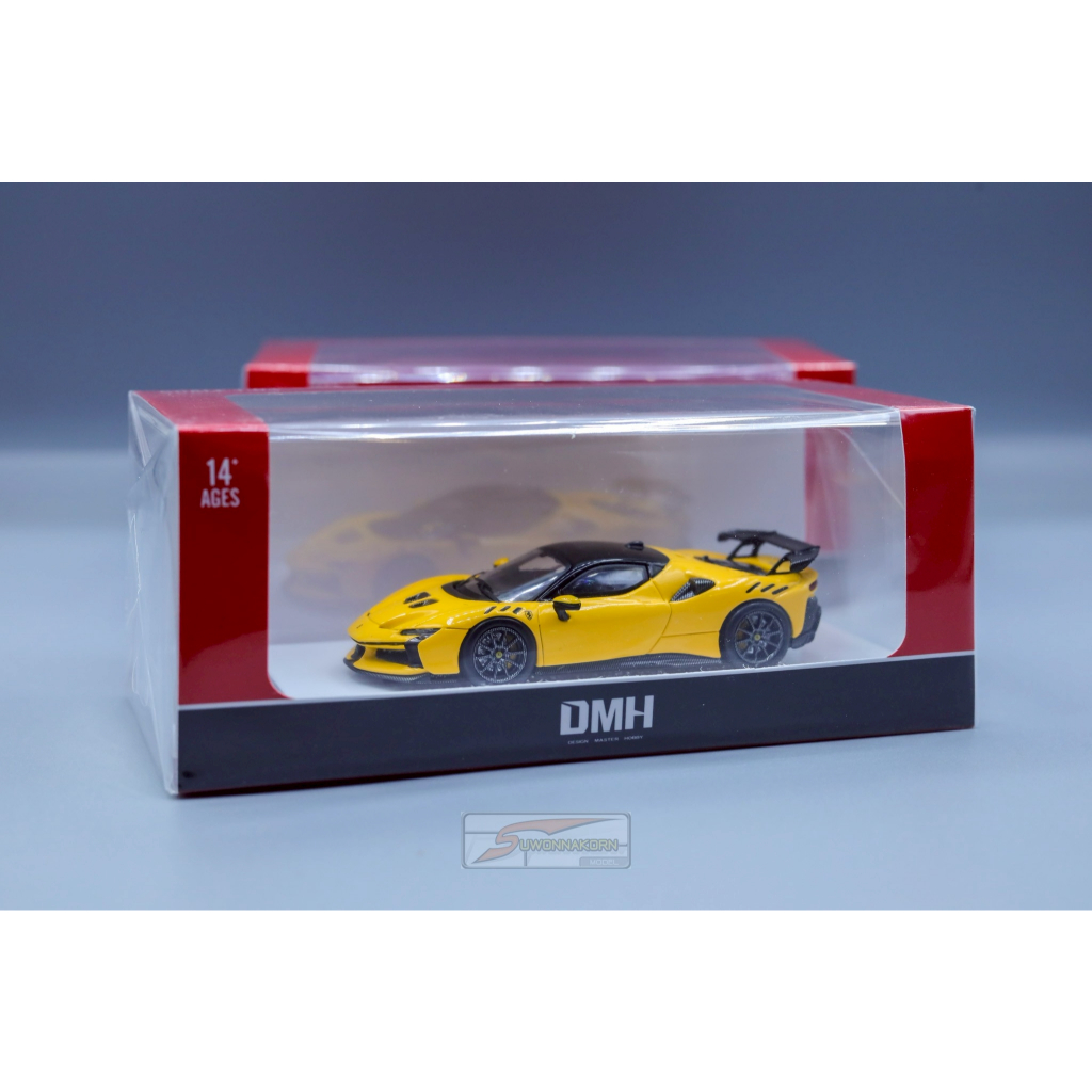 DMH 1/64 Ferarri SF90XX Yellow