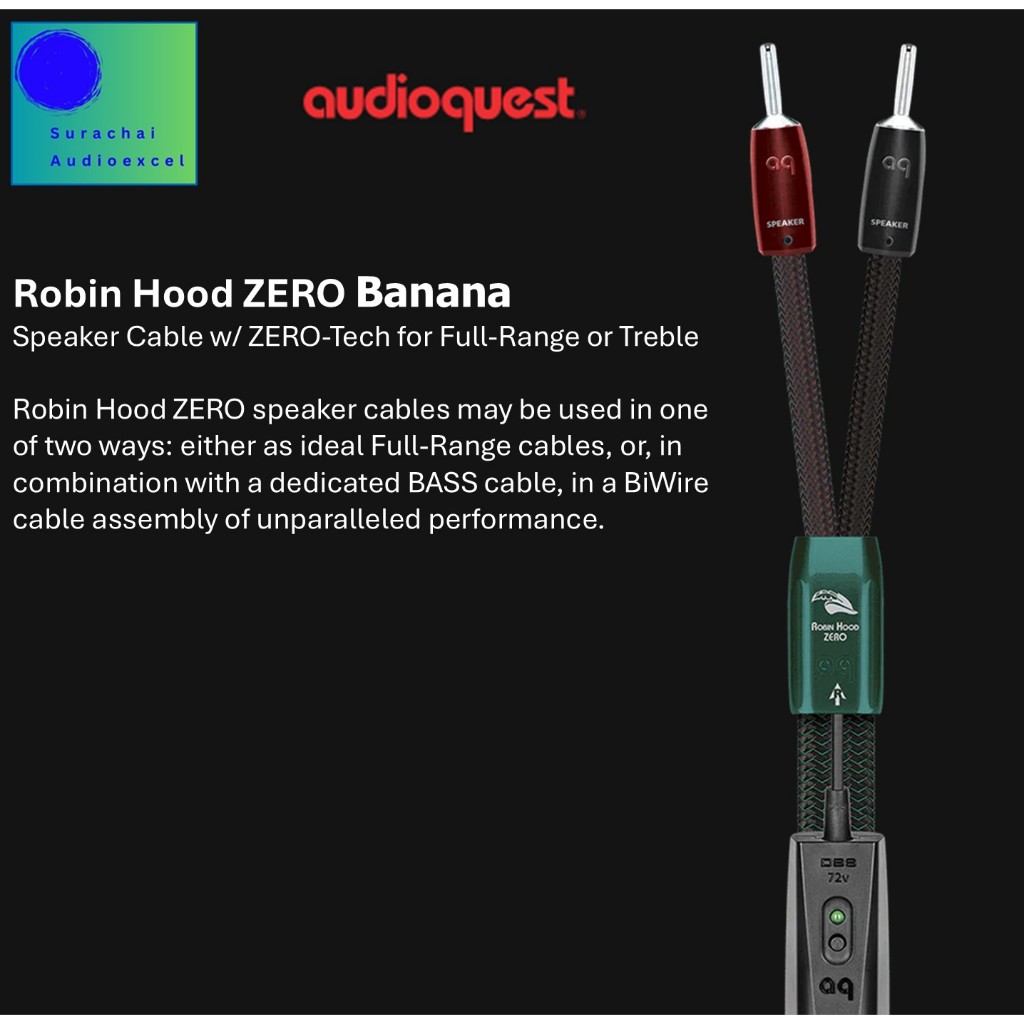 AUDIOQUEST :Robin Hood ZERO Banana