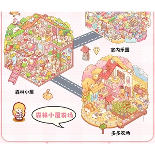 พร้อมส่ง 📚 Telado ครบทุกแบบ สติกเกอร์ DIY ฉากจิ๋ว Deco Scene Sticker ASMR ฝึกสมาธิ ผ่อนคลาย