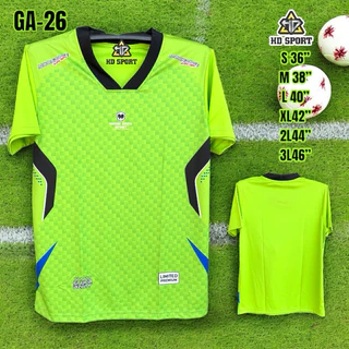 เสื้อกีฬาตัวใหม่ล่าสุด GA-26 เสื้อคอห้าเหลี่ยมทรงสวยพิมลาย ราคาถูก สินค้าพร้อมส่ง