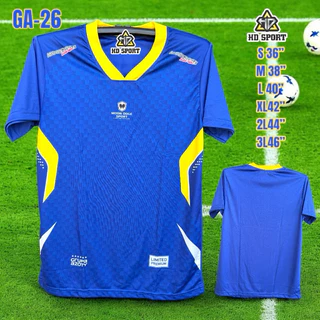เสื้อกีฬาตัวใหม่ล่าสุด GA-26 เสื้อคอห้าเหลี่ยมทรงสวยพิมลาย ราคาถูก สินค้าพร้อมส่ง