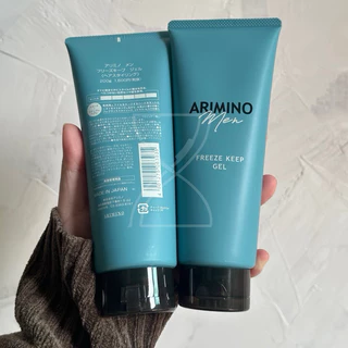 (พร้อมส่ง/ของญี่ปุ่นแท้ราคาถูกที่สุด)ARIMINO MEN FREEZE GEL ผลิตภัณฑ์จัดแต่งทรงผมเนื้อแว็กซ์และเนื้อเจล ไม่แข็งตัวเร็ว