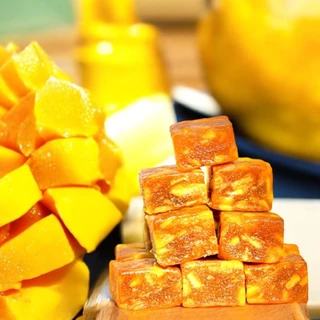 ฟรีพริกเกลือ มะม่วงคิวบ์ มะม่วงอบแห้งชิ้นพอดีคำ หอม หวาน อร่อย กลิ่นมะม่วงเต็มๆ เคี้ยวเพลินยามว่าง🥭