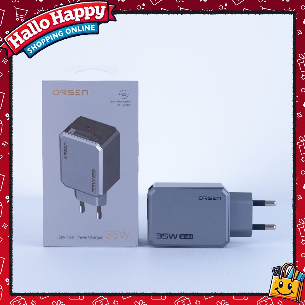Orsen C32T GaN Charger 35W หัวชาร์จ Type C ชาร์จเร็ว adapter