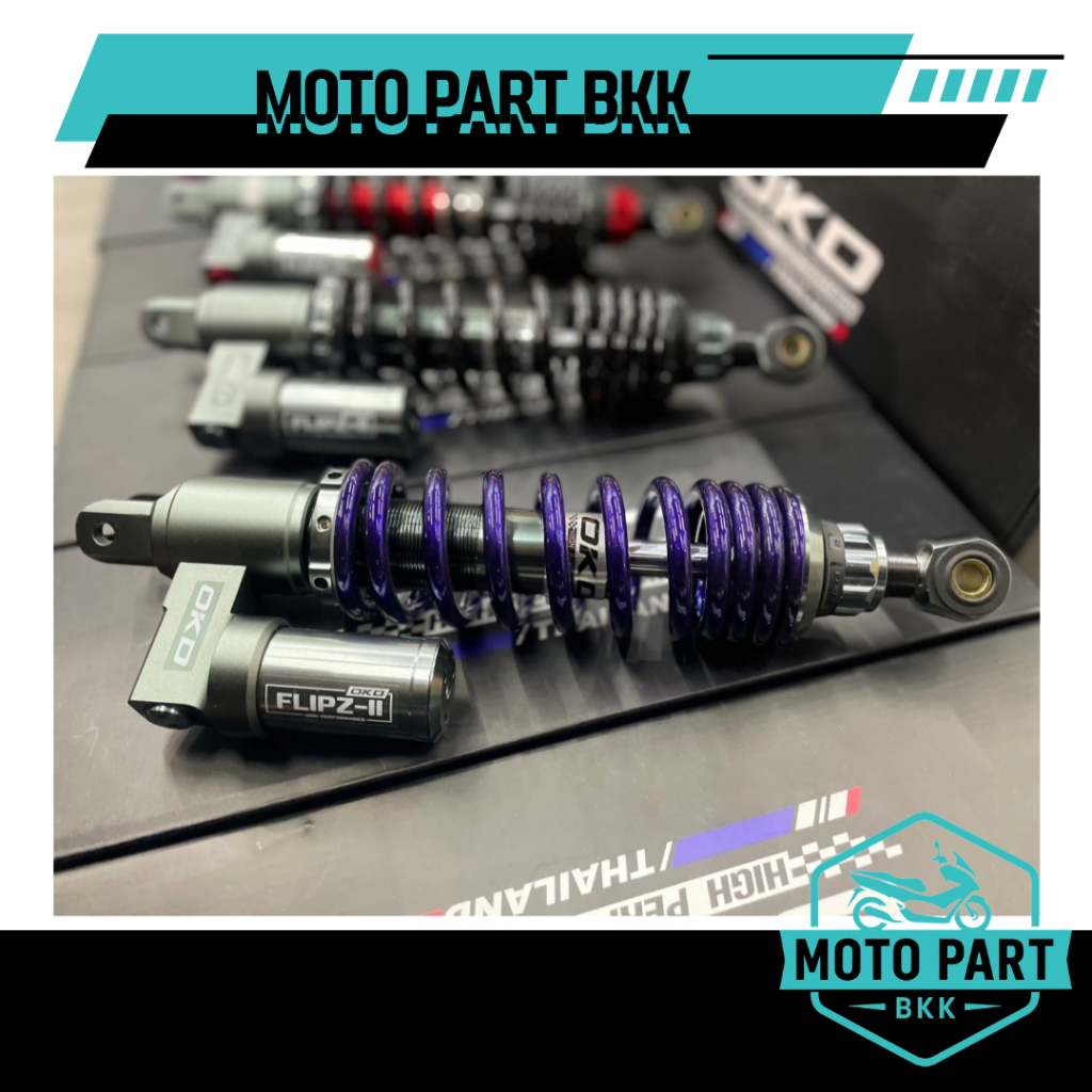 โช้คหลัง OKD Giorno รุ่น FLIPZ-II ปรับ2จุด Lead125/Grand-filano 320mm จีออโน่ หรีด แกรนด์ฟิลาโน่ - รูปที่ 2