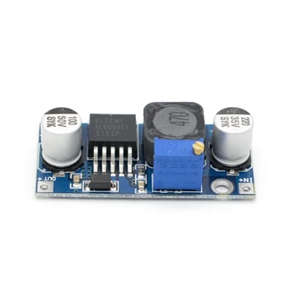 XL6009 โมดูลเพิ่มแรงดัน DC-DC Step up 4-32V to 5-35V Adjustable แปลงไฟจาก Boost Converter พร้อมโวลต์มิเตอร์ LED