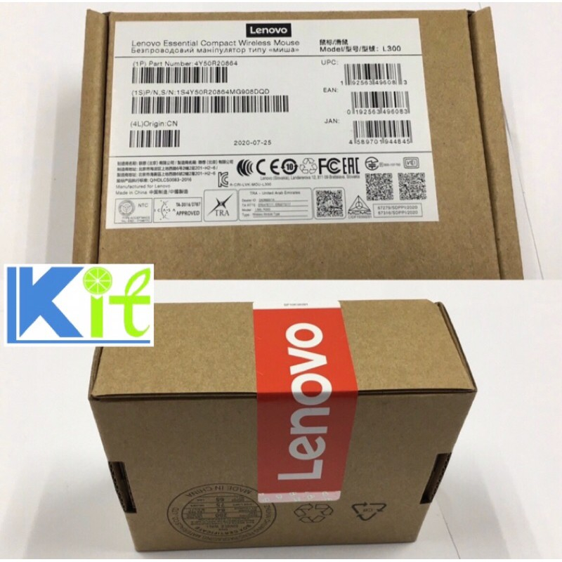 เมาส์ไร้สาย ไวเรส ยี่ห้อ Lenovo Essential Compact Wireless Mouse L300 ของแท้ 100% ราคา ถูกที่สุด ดีลบีเคเค แกลเลอรีภาพที่ 7