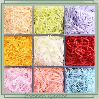 กระดาษเกล็ดสี 20g/100g สำหรับใส่กล่องของขวัญ กันกระแทก+เพิ่มความหรู เนื้อกระดาษยับย่น ไม่เป็นขุย 🌈🎁 #กระดาษเกล็ดแฮนด์เมด
