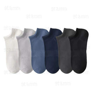 ถุงเท้า​ข้อสั้น สไตล์เกาหลี ผ้า cotton นิ่ม ช่วยซับเหงื่อกันอับเท้า #PE68