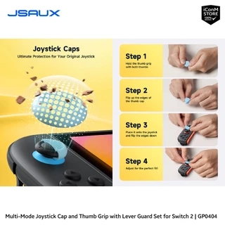 [ส่งทันที] JSAUX - Multi-Mode Joystick Cap for Switch 2 [GP0404] ปุ่มจอยสำหรับ Nintendo Switch 2 [สินค้าแท้100% ผ่อน0%]