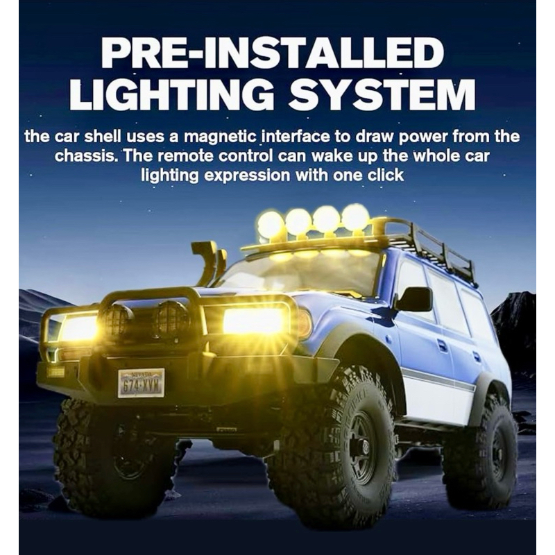 Fms Fcx10 1:10 Pro Brushless Toyota Land Cruiser Lc80 Pro Shipping From Bangkok