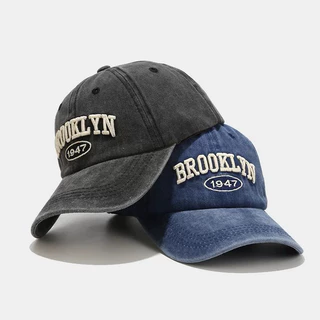 หมวกแก๊ปเบสบอลปัก BROOKLYN 1947 มี 6 สี สไตล์เกาหลี