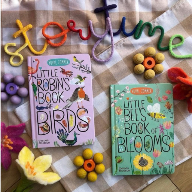 Little Bee's Book of Blooms , Little Robin's Book of Birds(Big Book)