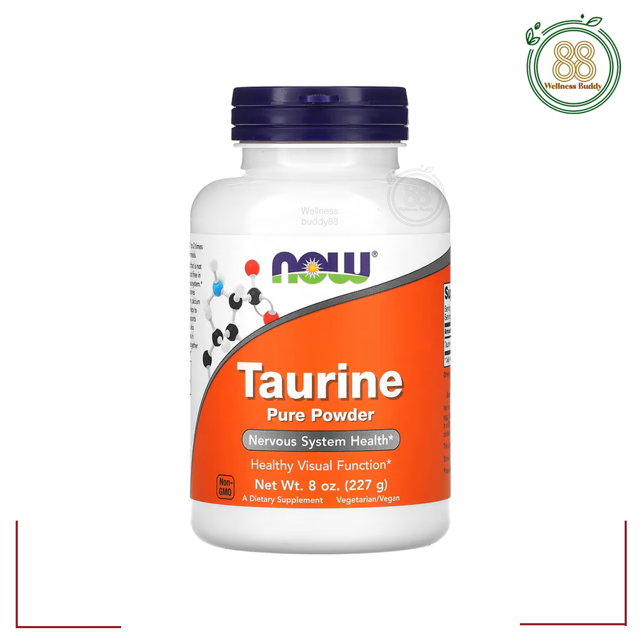 NOW Foods, Taurine Pure Powder, 8 oz (227 g)
