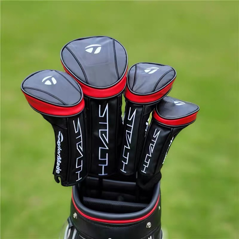 Golf Wood Head Cover (1/ Fw/ Ut) วัสดุ PU สินค้าคุณภาพ COVER-TLM