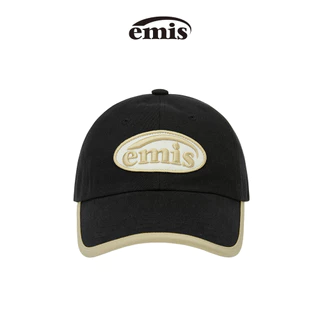 EMIS - BEIGE TRIMMING BALL CAP (BLACK , BROWN ,CREAM , GREY, GREEN , PINK, RED)