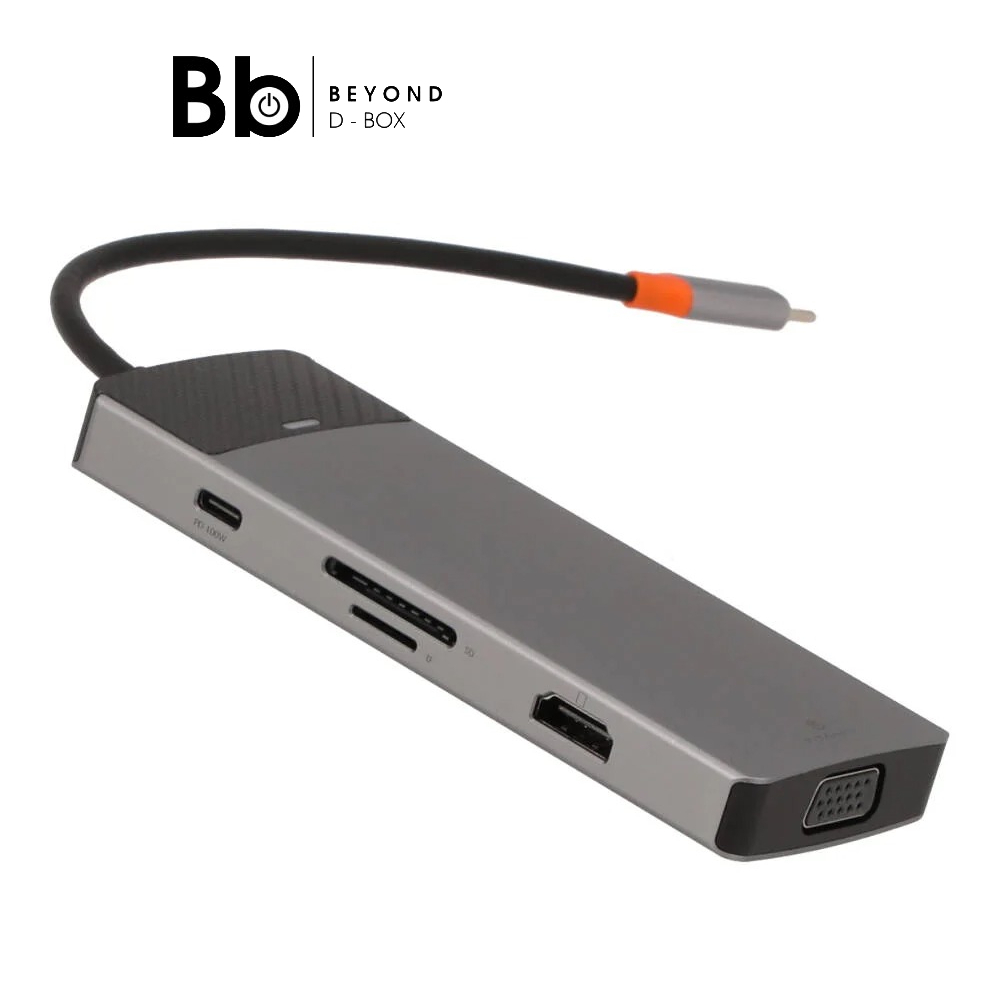 TITANV Port Hub Type-C HUB 9-in-1 2xUSB 3.0 (TI-HB003) by BB Beyond D-Box