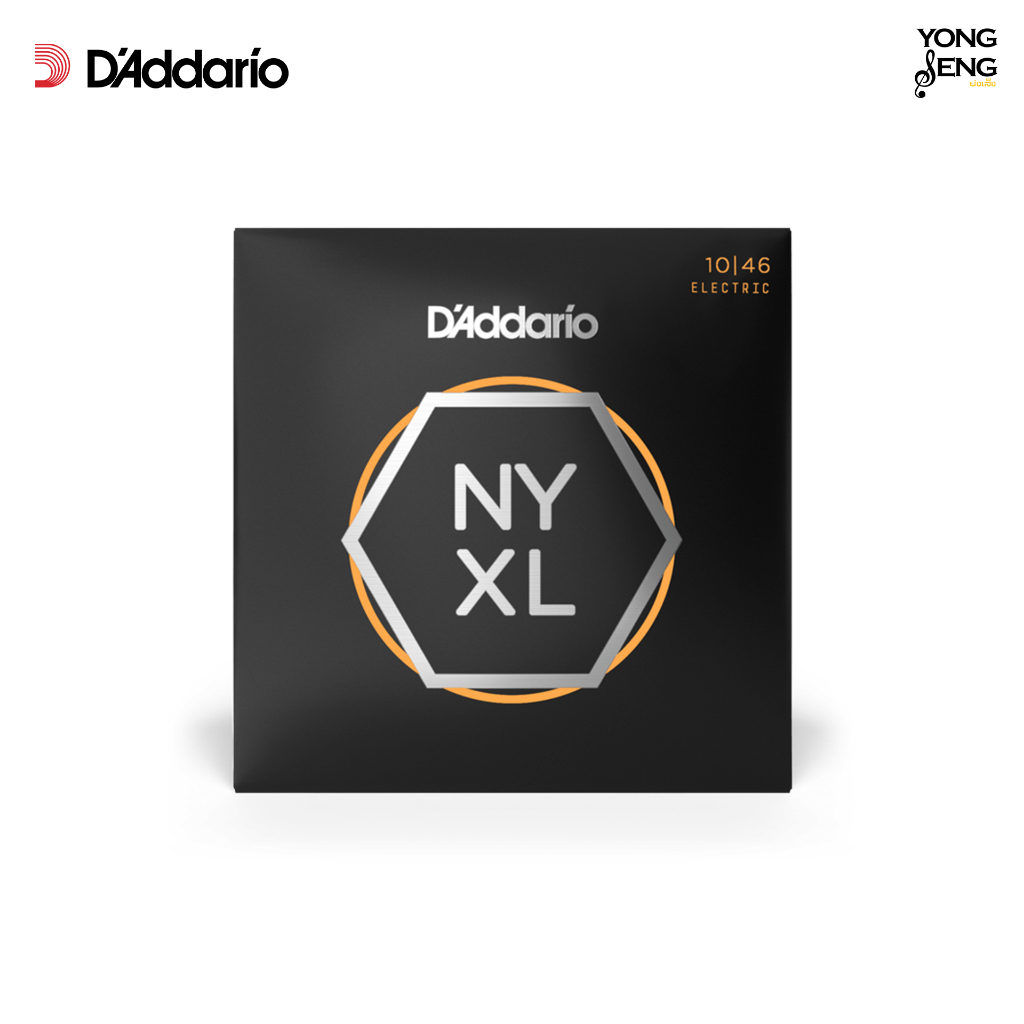 D'ADDARIO สายกีตาร์ไฟฟ้า รุ่น NYXL1046 สายกีตาร์ไฟฟ้า เบอร์ 10 สายกีตาร์แท้ 100% เคลือบแบบนิกเกิล (Yong Seng Music)
