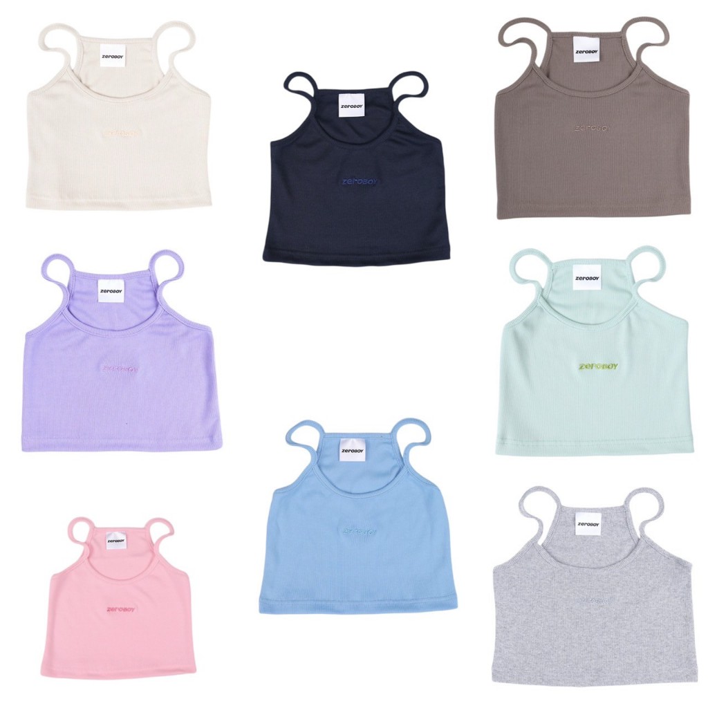 ZEROBOY - Singlet Basic " สายเดี่ยวเบสิกสุดน่ารัก "