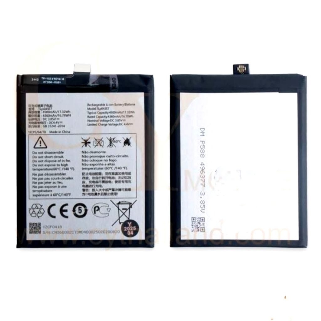 แบตเตอรี่ TCL 20R 5G แบต tcl 20r 5g พร้อมจัดส่งจากไทย