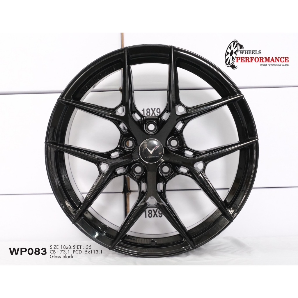 18 ล้อแม็กขอบ18 กว้าง 8.5 ออฟ35 ใส่ได้ทั้ง 5รู112 และ 5รู114 ราคา1วง