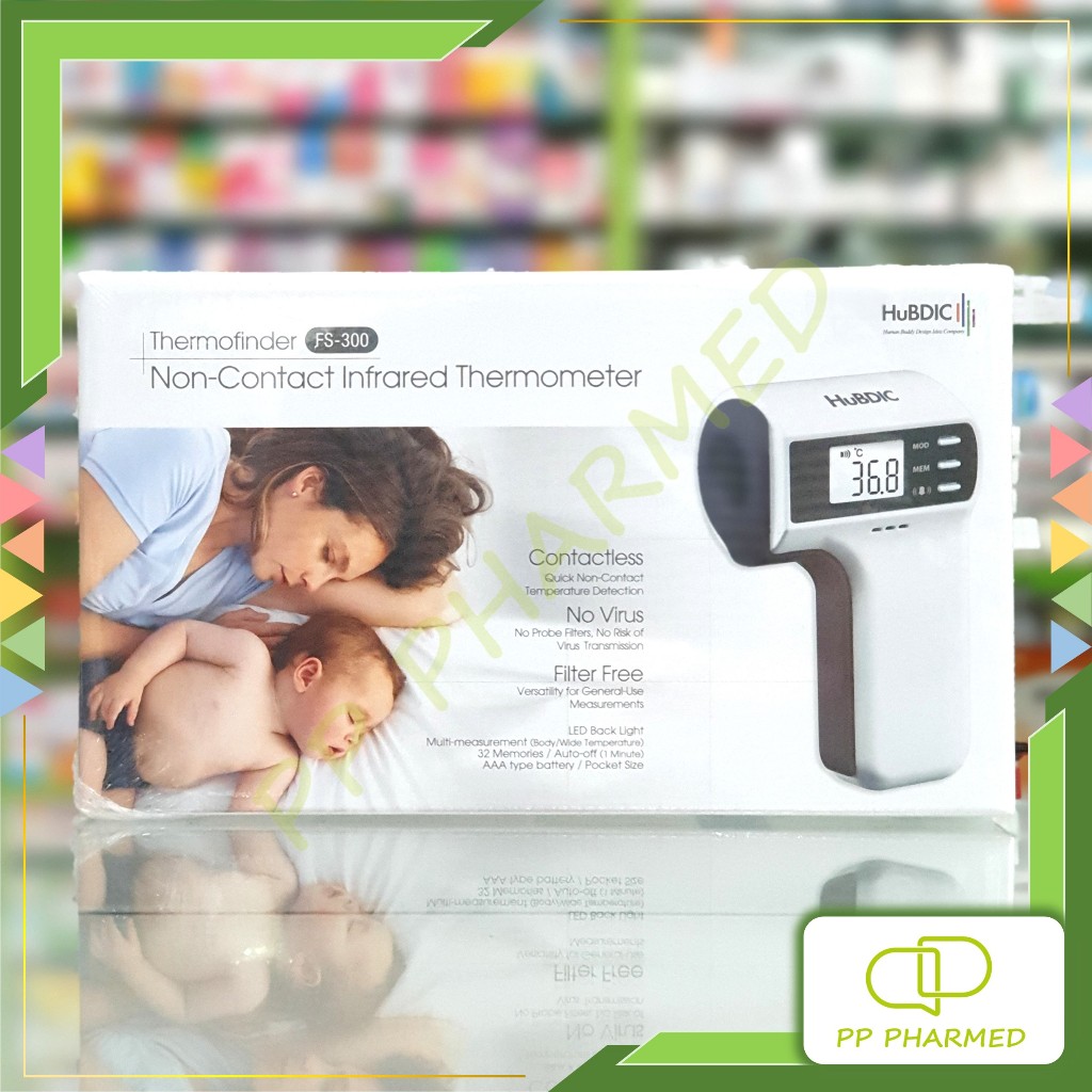 Hubdic เทอร์โมมิเตอร์ ระบบอินฟราเรด Infrared Thermometer FS-300
