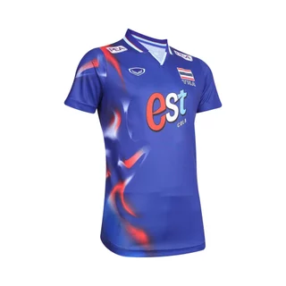 GRAND SPORT เสื้อวอลเลย์บอลทีมชาติชายแขนสั้น 2025 รหัส : 014369