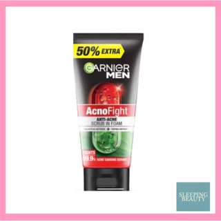 [ร้านเปิดใหม่ ของแท้จากโรงงานจ้า]Garnier men scrub in foam การ์นิเย่ เมน สครับ อิน โฟม สิว