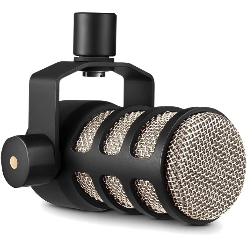 RØDE PodMic Dynamic Podcasting Microphone ไมค์พอดแคสต์เสียงคมชัด ตัดเสียงรบกวน ใช้กับ XLR Interface