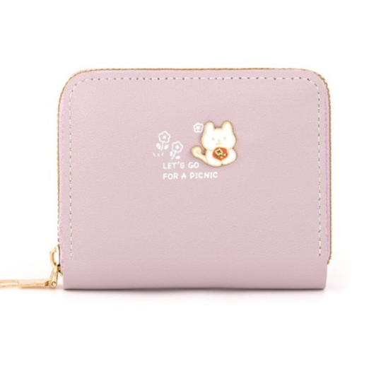 พร้อมส่ง โลโก้แมว (GC-311) กระเป๋าสตางค์ใบสั้น