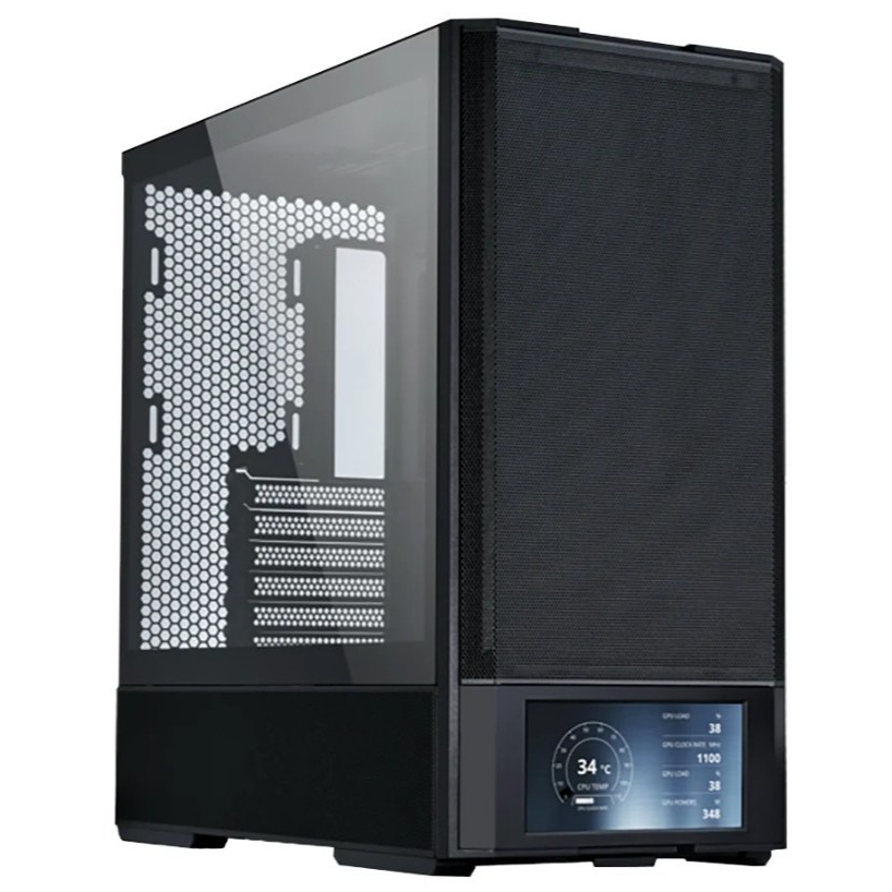 LIAN LI LANCOOL 207 DIGITAL CASE BLACK
