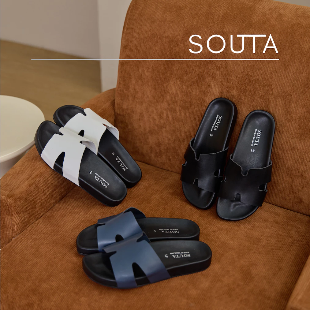 The Artiie by Souta รองเท้าแตะ แบบสวม Size 35-45 ผู้ชาย ผู้หญิง **บวกเพิ่ม2 ไซส์**