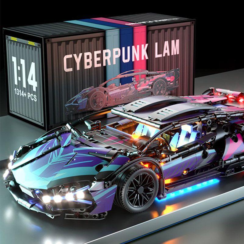 1280PC Racing Car Building Blocks - Mechanical Engineering STEM Kit พร้อมคําแนะนําที่ละเอียด, Collectors รุ่นสําหรับวัยร