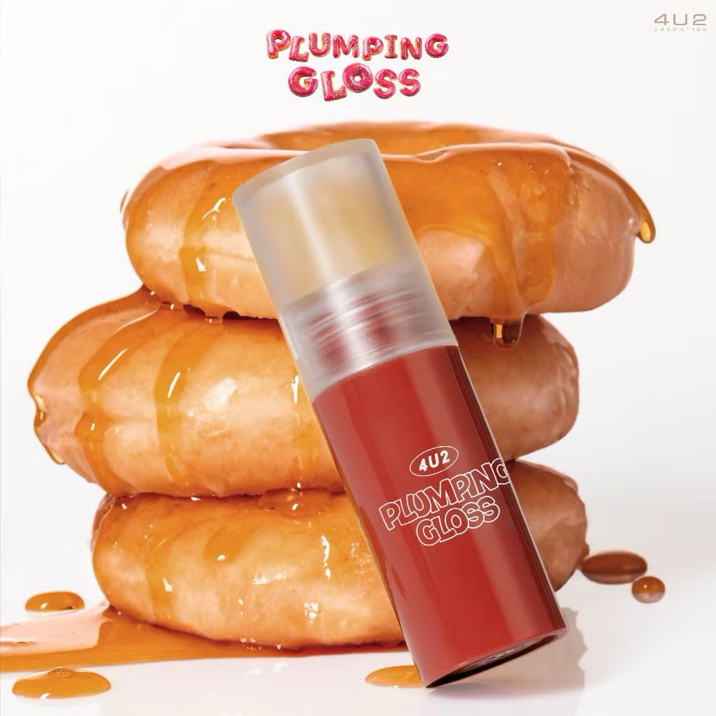 ลิป 4U2 PLUMPING GLOSS กลอสเนื้อพลัมปิ้ง เนื้อดี ลิปหัวเหล็ก ลิปกลอส