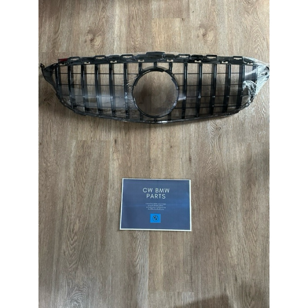 ของแต่ง กระจังหน้า Benz W205 C Class/Coupe ทรง AMG/GT/Diamond