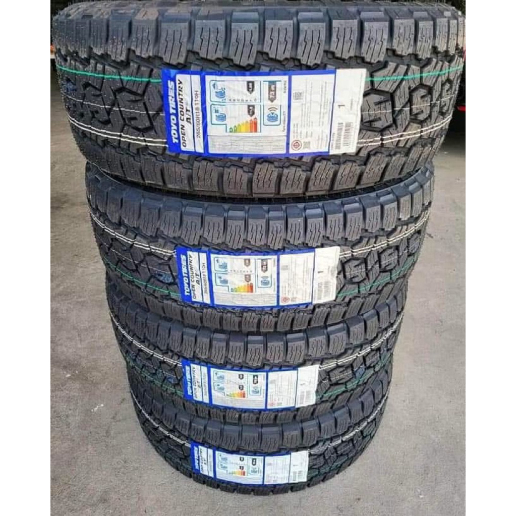 🚔🚘Toyo at3 265/60/18  ปี24ยางใหม่