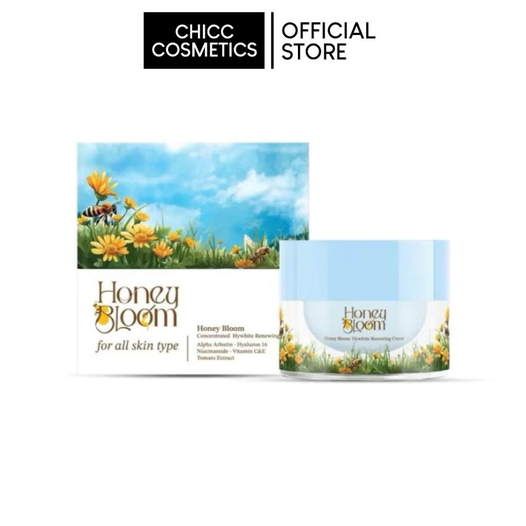 HONEY BLOOM HYWHITE RENEWING CREAM 10G. ฮันนี่ บลูม ไฮไวท์ รีนิววิ่ง ครีม