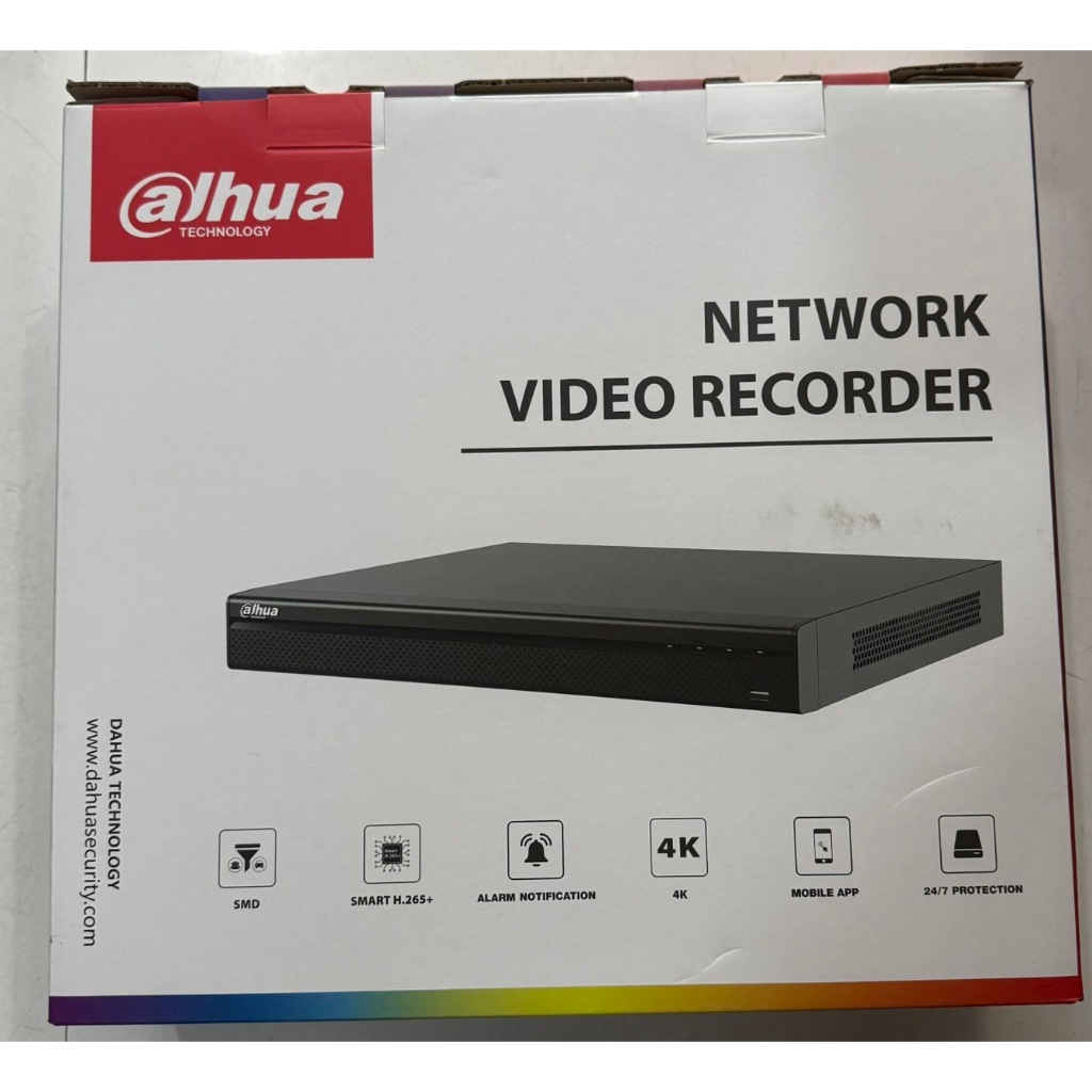 เครื่องบันทึก NVR Dahua DHI-NVR4216-16P-4KS3 (NVR 16CH มีPOE ใส่ HDD ได้ สองลูก)