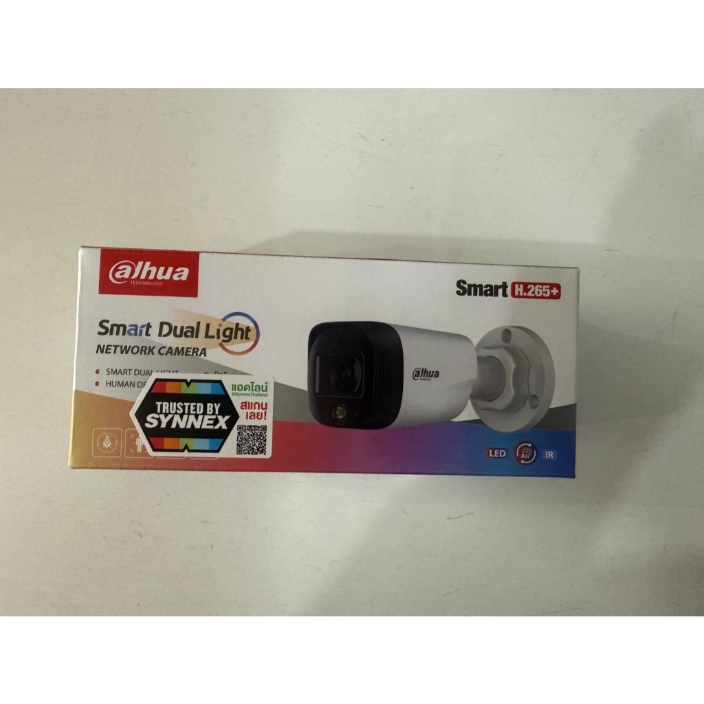 กล้องวงจรปิด IP Dahua DH-IPC-HFW1230C-A-IL (กระบอก 2MP + MIC + Smart Light)