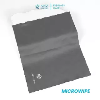 ผ้าเช็ดเลนส์แว่นตา ไมโครไฟเบอร์ ANZ MicroWipe พรีเมี่ยม เช็ดไม่เป็นคราบ ไม่เป็นขุย