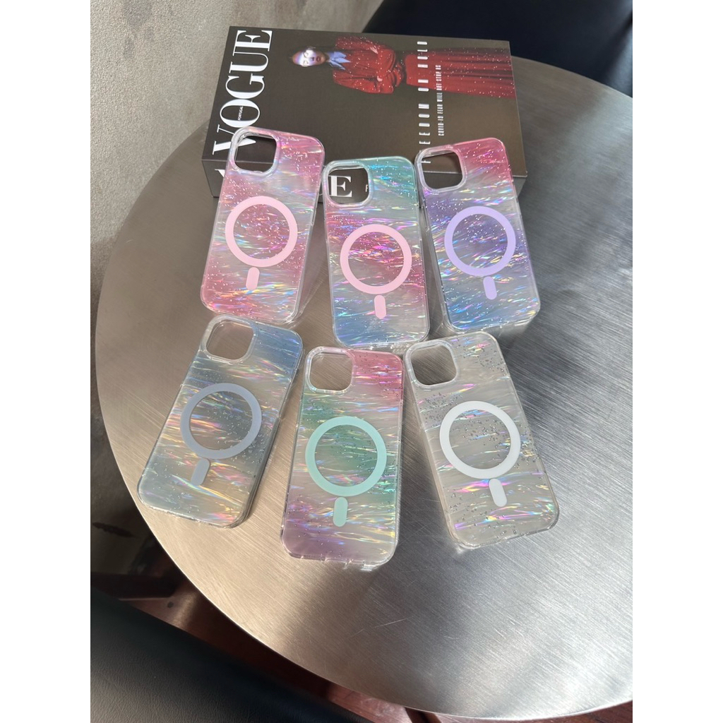 AD408 New case เคสหินอ่อน งานแม่เหล็ก สำหรับI13-16PM กันกระแทกได้ดี สินค้าพร้อมจัดส่งจากไทย - รูปที่ 4