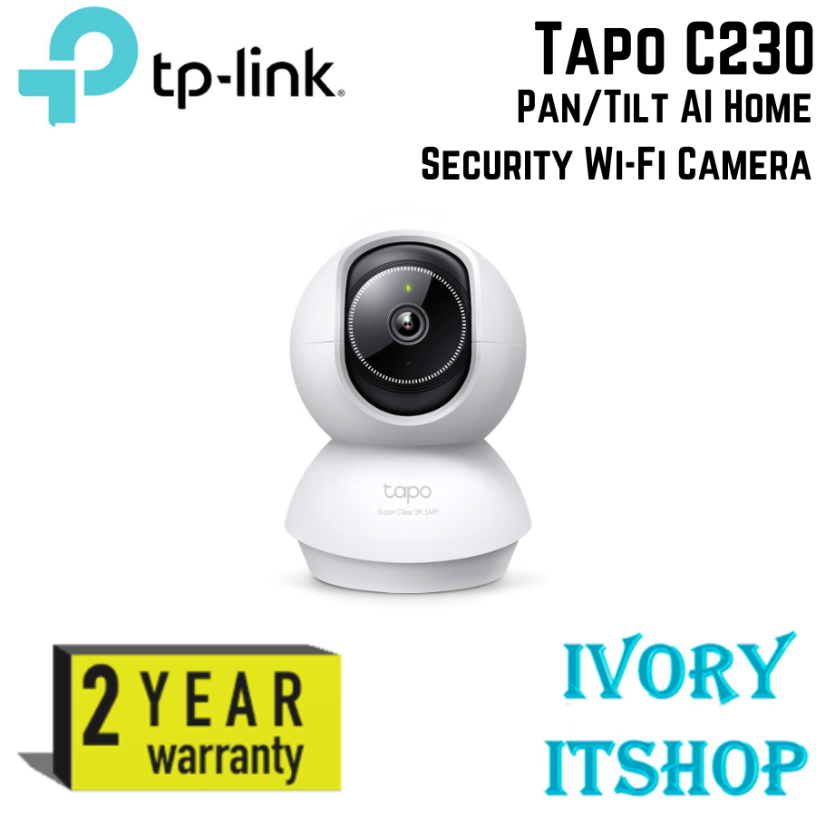 TP Link Tapo C230 Pan/Tilt AI Home Security Wi-Fi Camera