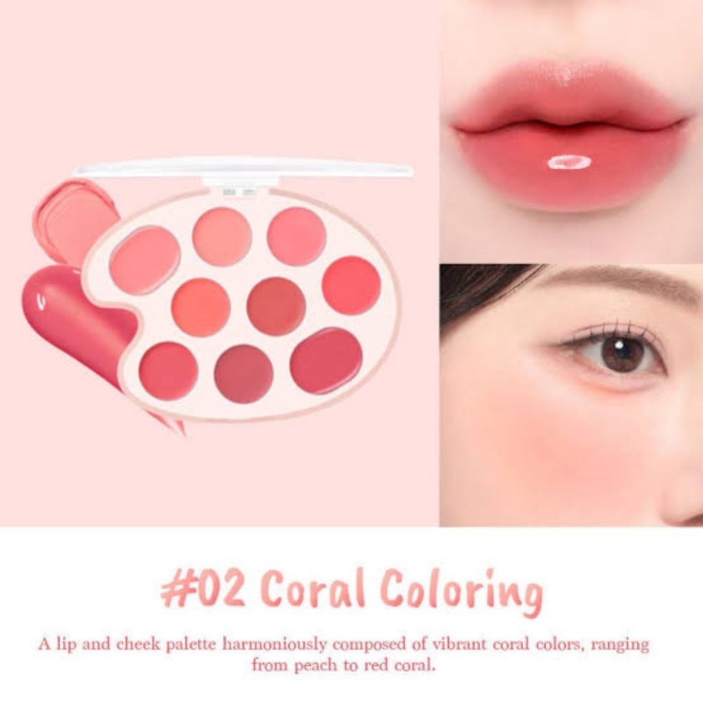 dasique ถุงจุ่ม mood painting lip & cheek 02