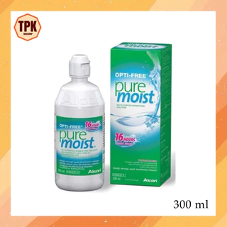 ออฟติฟรี เพียว มอยซ์ น้ำยาล้างคอนแทคเลนส์ 300 มล.