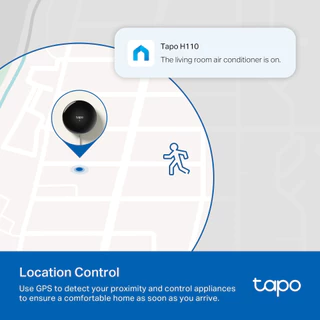🔥ขายดีส่งไว🔥TP-LINK (Tapo H110) Smart IR & IoT Hub อุปกรณ์เปิดปิดแอร์ ทีวีและรีโมท ควบคุมผ่าน App 1y