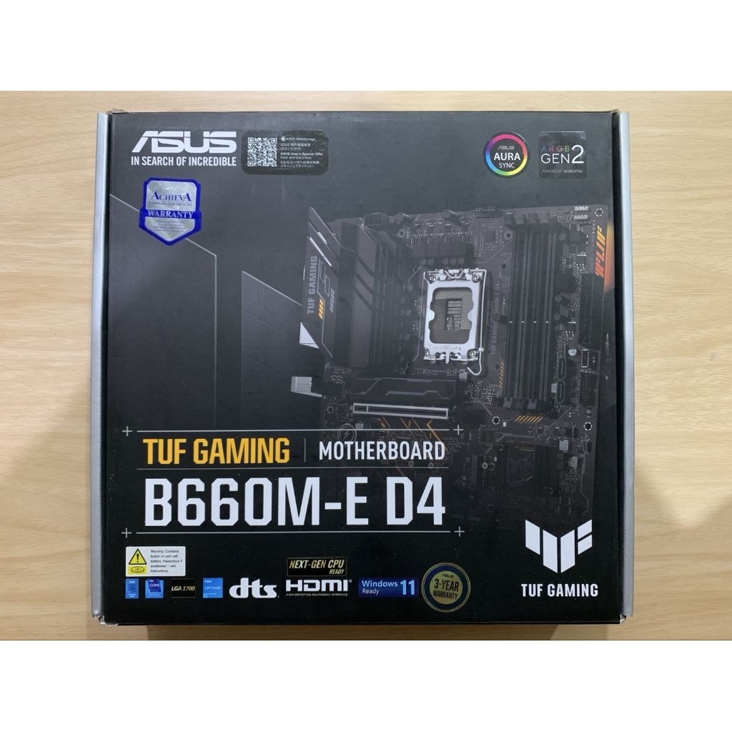 ASUS TUF GAMING B660M-E D4 ( อ่านรายละเอียดก่อนสั่งซื้อ )