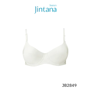 Jintana เสื้อชั้นใน จินตนา รุ่น Basic รหัส JB2849 (มีโครง) เสื้อในมีโครง ผ้านิ่ม ใส่สบาย ระบายอากาศ
